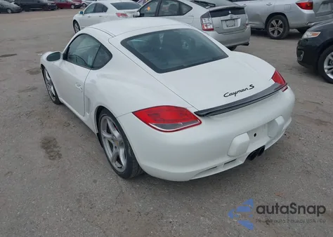 2006 Porsche Cayman S z USA, uszkodzony, nr VIN WP0AB29826U781902
